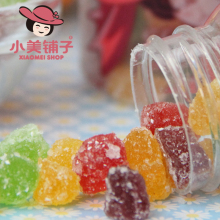 小美铺子倍儿酸果汁软糖60g酸味吃货零食开车办公室上班犯困时